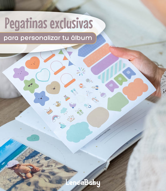 Álbum de recuerdos para bebé · Mis primeros 5 años